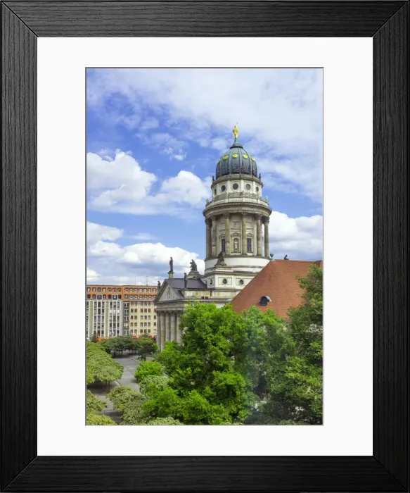 Framed Print : French Cathedral (Franzosischer Dom), Berlin, Germany, Europe