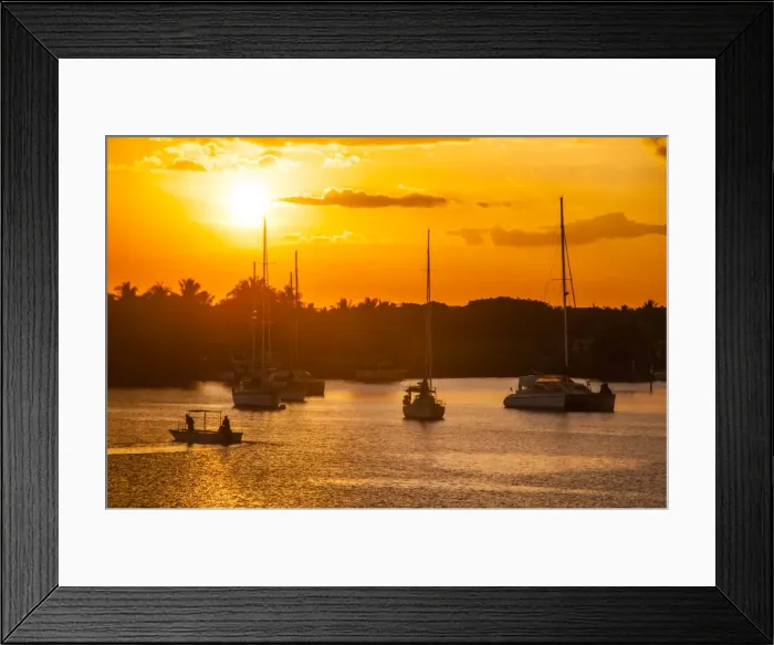 Framed Print : The harbour of Nadi, Viti Levu, Fiji, Pacific Framed Print : The harbour of Nadi, Viti Levu, Fiji, Pacific