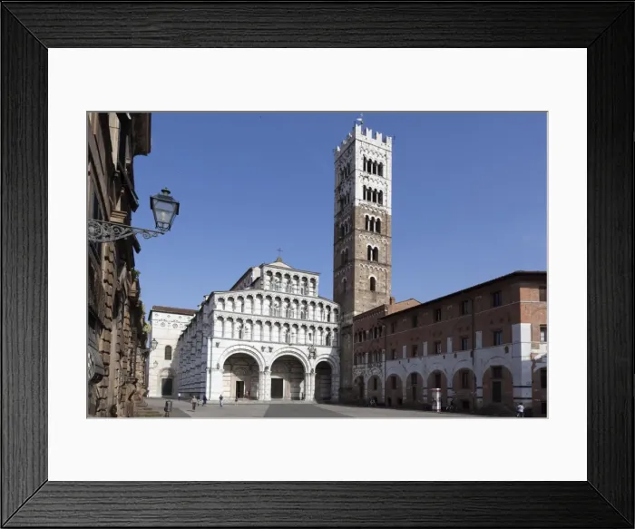 Framed Print : Duomo di San Martino, Lucca, Tuscany, Italy, Europe Framed Print : Duomo di San Martino, Lucca, Tuscany, Italy, Europe