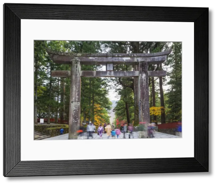 Framed Print : Torii gate, Nikko shrine, UNESCO World Heritage Site, Tochigi Prefecture, Honshu, Japan, Asia Framed Print : Torii gate, Nikko shrine, UNESCO World Heritage Site, Tochigi Prefecture, Honshu, Japan, Asia