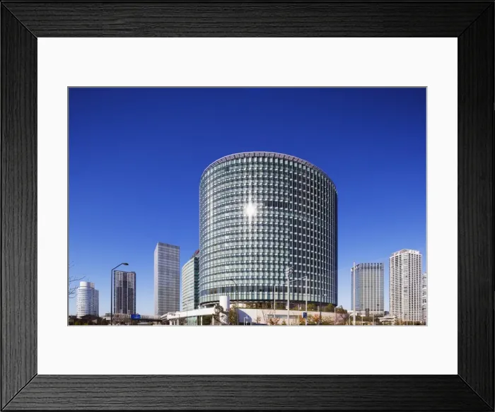 Framed Print : Business district, Yokohama, Honshu, Japan, Asia Framed Print : Business district, Yokohama, Honshu, Japan, Asia
