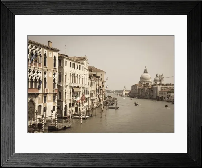 Framed Print : The Grand Canal and the domed Santa Maria Della Salute, Venice, UNESCO World Heritage Site, Veneto, Italy, Europe Framed Print : The Grand Canal and the domed Santa Maria Della Salute, Venice, UNESCO World Heritage Site, Veneto, Italy, Europe