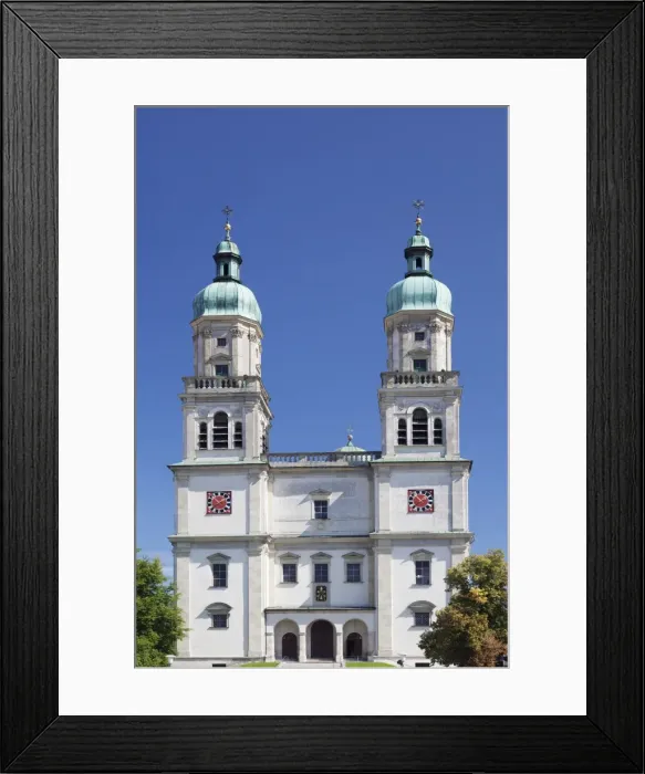 Framed Print : St. Lorenz Basilica, Kempten, Schwaben, Bavaria, Germany, Europe Framed Print : St. Lorenz Basilica, Kempten, Schwaben, Bavaria, Germany, Europe