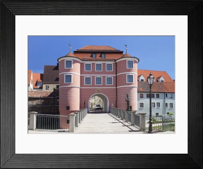 Framed Print : Rieder Tor gate, Donauworth, Romantic Road, Bavarian Swabia, Bavaria, Germany, Europe Framed Print : Rieder Tor gate, Donauworth, Romantic Road, Bavarian Swabia, Bavaria, Germany, Europe