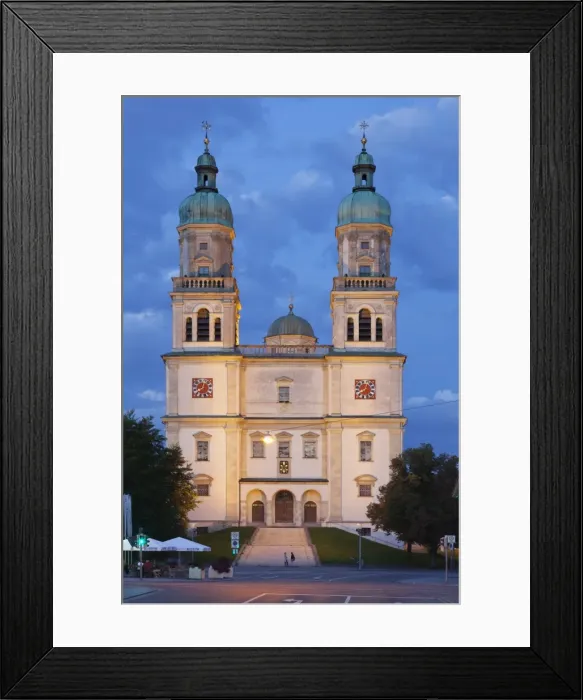 Framed Print : St. Lorenz Basilica, Kempten, Schwaben, Bavaria, Germany, Europe Framed Print : St. Lorenz Basilica, Kempten, Schwaben, Bavaria, Germany, Europe
