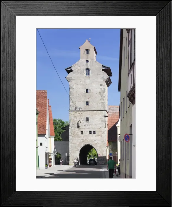 Framed Print : Deininger Tor gate, Nordlingen, Romantic Road, Bavarian Swabia, Bavaria, Germany, Europe Framed Print : Deininger Tor gate, Nordlingen, Romantic Road, Bavarian Swabia, Bavaria, Germany, Europe