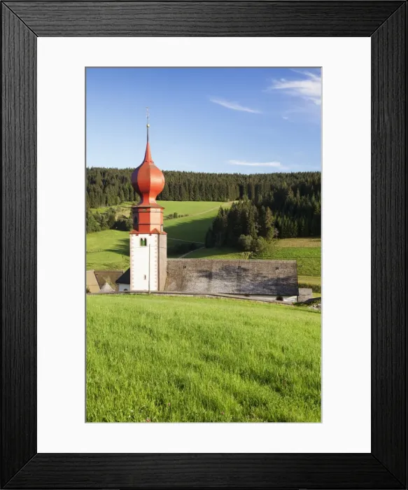 Framed Print : Church, Urach, Black Forest, Baden Wurttemberg, Germany, Europe Framed Print : Church, Urach, Black Forest, Baden Wurttemberg, Germany, Europe
