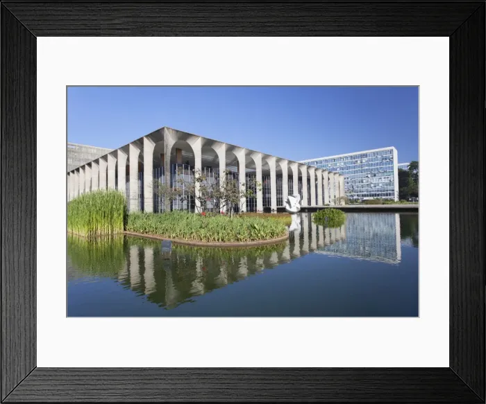 Framed Print : Itamaraty Palace, UNESCO World Heritage Site, Brasilia, Federal District, Brazil, South America Framed Print : Itamaraty Palace, UNESCO World Heritage Site, Brasilia, Federal District, Brazil, South America