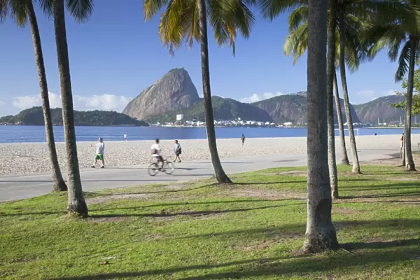 Flamengo Beach and Sugarloaf Mountain, Rio de Janeiro, Brazil
