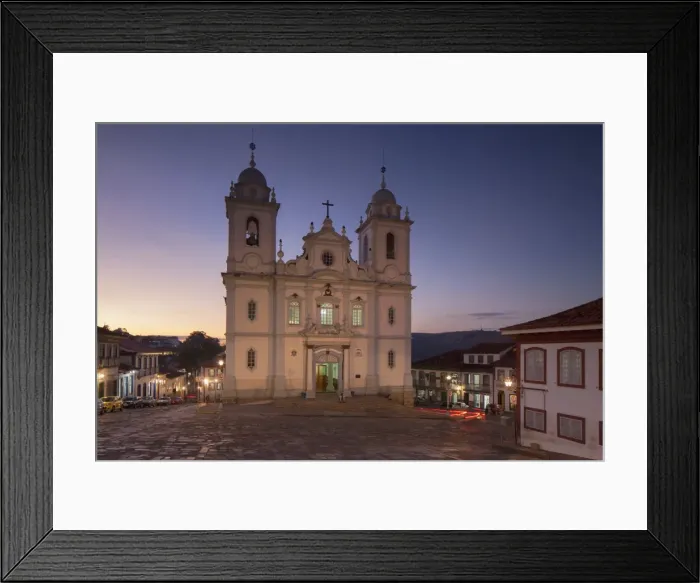 Framed Print : Metropolitan Cathedral of St Antony at sunset, Diamantina, UNESCO World Heritage Site, Minas Gerais, Brazil, South America Framed Print : Metropolitan Cathedral of St Antony at sunset, Diamantina, UNESCO World Heritage Site, Minas Gerais, Brazil, South America