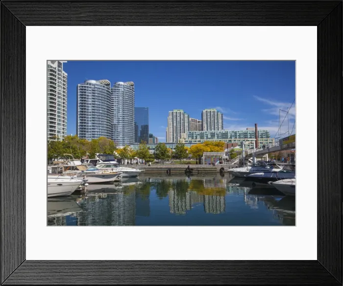 Framed Print : Toronto waterfront, Toronto, Ontario, Canada, North America Framed Print : Toronto waterfront, Toronto, Ontario, Canada, North America