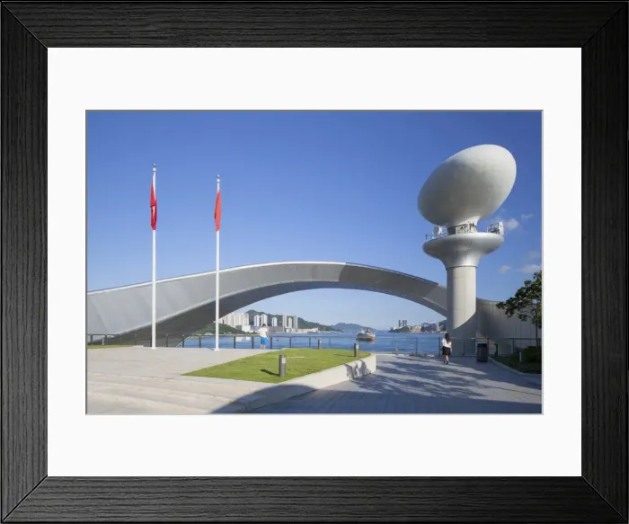 Framed Print : Kai Tak Cruise Terminal, designed by Foster and Partners, Kai Tak, Kowloon, Hong Kong, China, Asia Framed Print : Kai Tak Cruise Terminal, designed by Foster and Partners, Kai Tak, Kowloon, Hong Kong, China, Asia