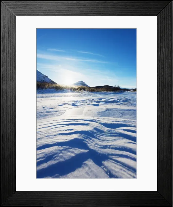 Framed Print : Frozen lake, Abisko National Park, Helsinki, Finland, Scandinavia, Europe Framed Print : Frozen lake, Abisko National Park, Helsinki, Finland, Scandinavia, Europe