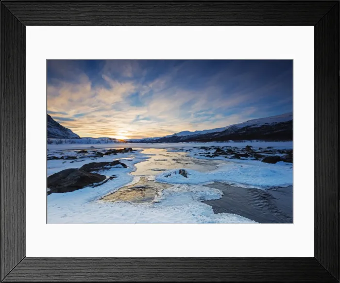 Framed Print : River, Abisko National Park, Helsinki, Finland, Scandinavia, Europe Framed Print : River, Abisko National Park, Helsinki, Finland, Scandinavia, Europe
