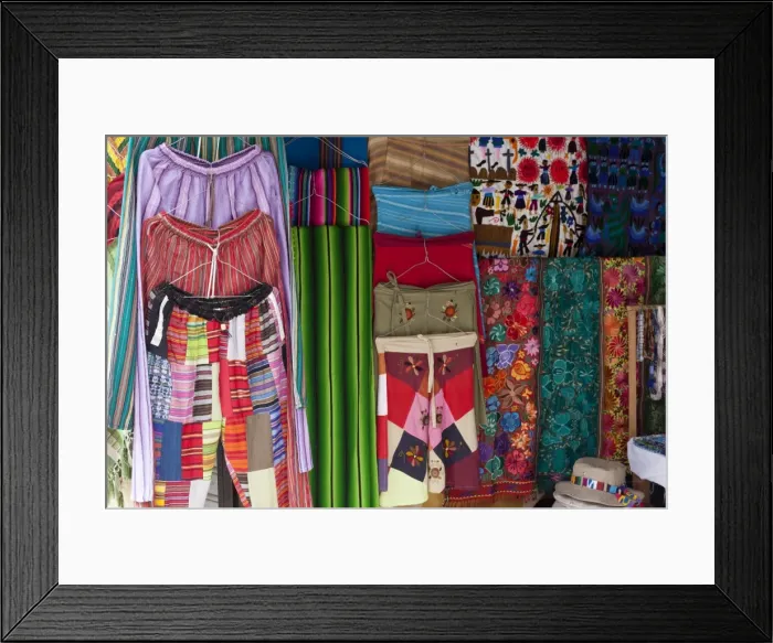Framed Print : Local Handicrafts, San Pedro La Laguna, Lago Atitlan, Guatemala, Central America Framed Print : Local Handicrafts, San Pedro La Laguna, Lago Atitlan, Guatemala, Central America