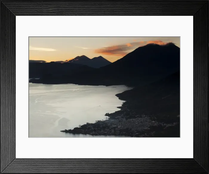 Framed Print : Landscape, San Pedro, Lago Atitlan, Guatemala, Central America Framed Print : Landscape, San Pedro, Lago Atitlan, Guatemala, Central America