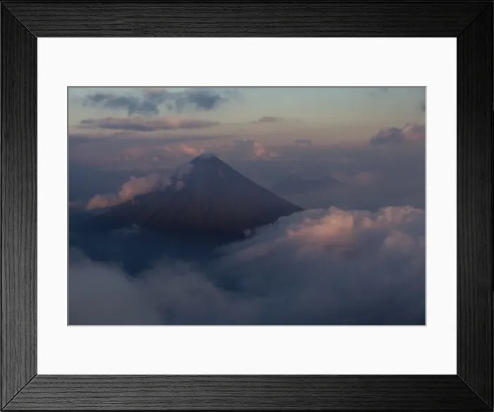 Framed Print : Agua Volcano, Guatemala, Central America