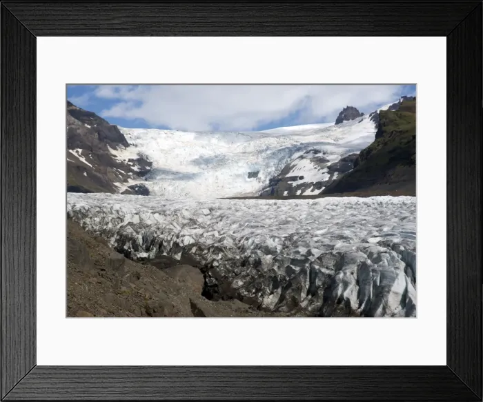 Framed Print : Svinafellsjokull glacier, Skaftafell, Iceland, Polar Regions Framed Print : Svinafellsjokull glacier, Skaftafell, Iceland, Polar Regions