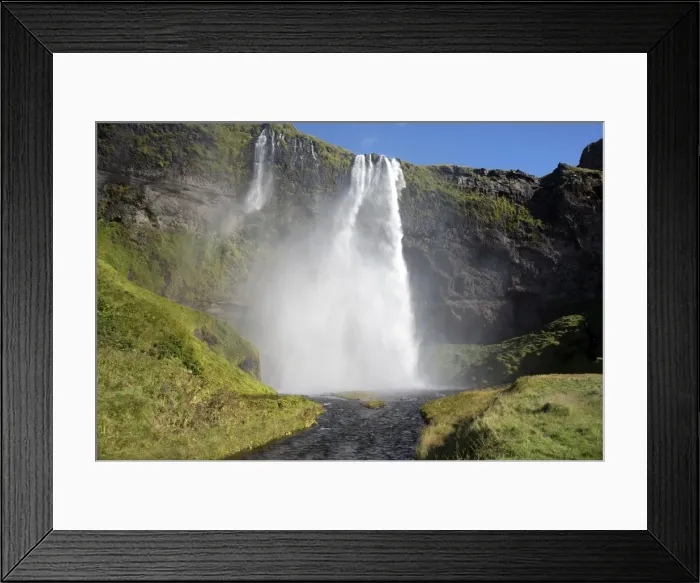 Framed Print : Seljalandsfoss Waterfall, South Iceland, Iceland, Polar Regions Framed Print : Seljalandsfoss Waterfall, South Iceland, Iceland, Polar Regions