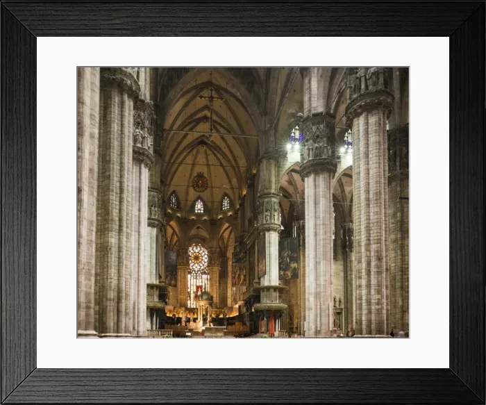 Framed Print : Interior of Milan Cathedral, Piazza Duomo, Milan, Lombardy, Italy, Europe Framed Print : Interior of Milan Cathedral, Piazza Duomo, Milan, Lombardy, Italy, Europe