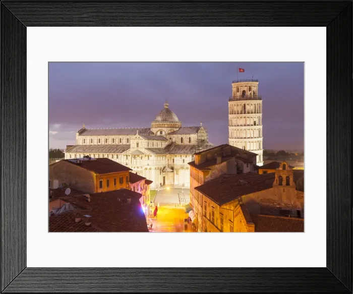 Framed Print : The Duomo di Pisa and the Leaning Tower, Piazza dei Miracoli, UNESCO World Heritage Site, Pisa, Tuscany, Italy, Europe Framed Print : The Duomo di Pisa and the Leaning Tower, Piazza dei Miracoli, UNESCO World Heritage Site, Pisa, Tuscany, Italy, Europe