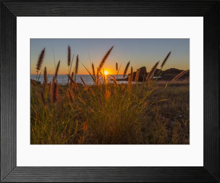 Framed Print : Sunset along the shoreline at Himalaya Beach, Sonora, Mexico, North America Framed Print : Sunset along the shoreline at Himalaya Beach, Sonora, Mexico, North America