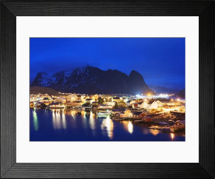Framed Print : Reine waterfront, Moskenesoy, Lofoten Islands, Norway, Scandinavia, Europe Framed Print : Reine waterfront, Moskenesoy, Lofoten Islands, Norway, Scandinavia, Europe