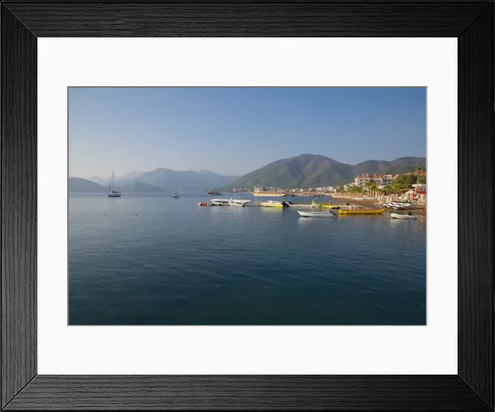 Framed Print : Coastline, Marmaris, Anatolia, Turkey, Asia Minor, Eurasia Framed Print : Coastline, Marmaris, Anatolia, Turkey, Asia Minor, Eurasia