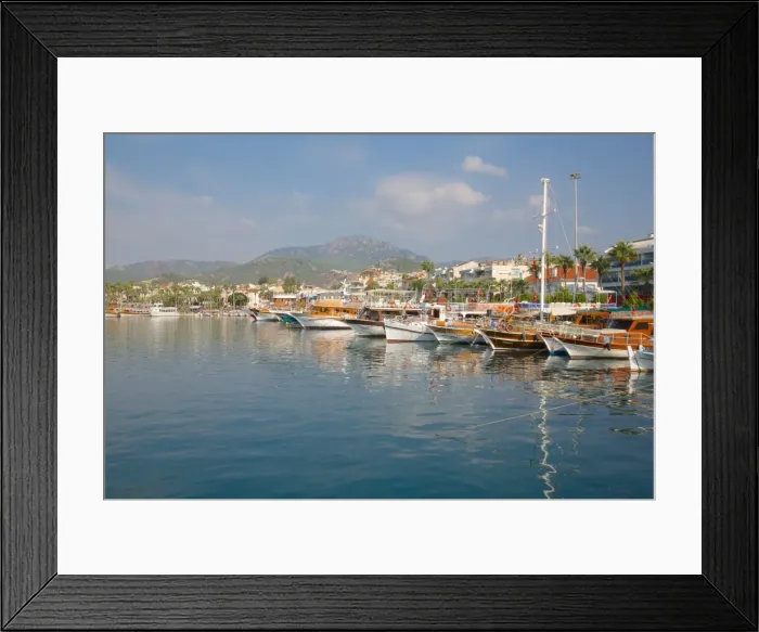 Framed Print : Harbour and boats Marmaris, Anatolia, Turkey, Asia Minor, Eurasia Framed Print : Harbour and boats Marmaris, Anatolia, Turkey, Asia Minor, Eurasia
