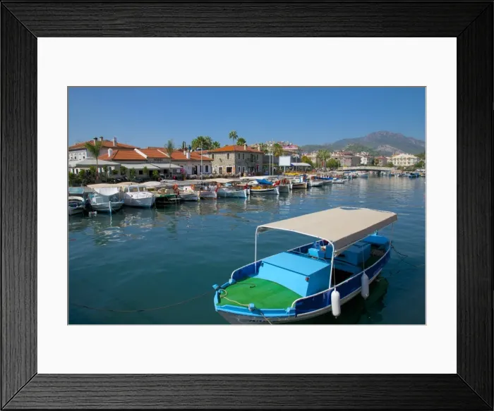 Framed Print : Harbour and boats, Marmaris, Anatolia, Turkey, Asia Minor, Eurasia Framed Print : Harbour and boats, Marmaris, Anatolia, Turkey, Asia Minor, Eurasia