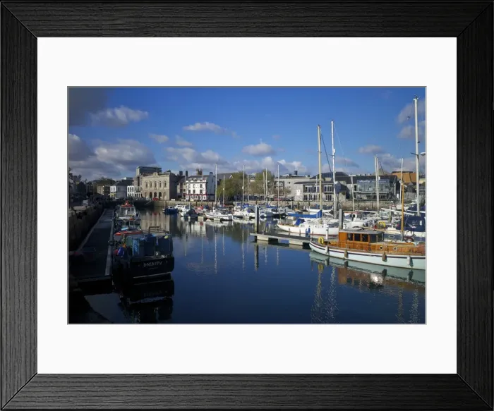 Framed Print : Sutton Harbour Marina, Plymouth, Devon, England, United Kingdom, Europe Framed Print : Sutton Harbour Marina, Plymouth, Devon, England, United Kingdom, Europe