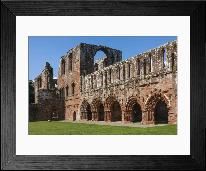 Framed Print : Elaborate carved stone arches, 12th century St. Mary of Furness Cistercian Abbey, Cumbria, England, United Kingdom, Europe Framed Print : Elaborate carved stone arches, 12th century St. Mary of Furness Cistercian Abbey, Cumbria, England, United Kingdom, Europe