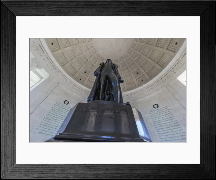 Framed Print : Inside the rotunda at the Jefferson Memorial, Washington D. C. United States of America, North America Framed Print : Inside the rotunda at the Jefferson Memorial, Washington D. C. United States of America, North America