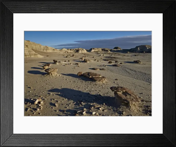 Framed Print : Rocks in the badlands, Bisti Wilderness, New Mexico, United States of America, North America Framed Print : Rocks in the badlands, Bisti Wilderness, New Mexico, United States of America, North America