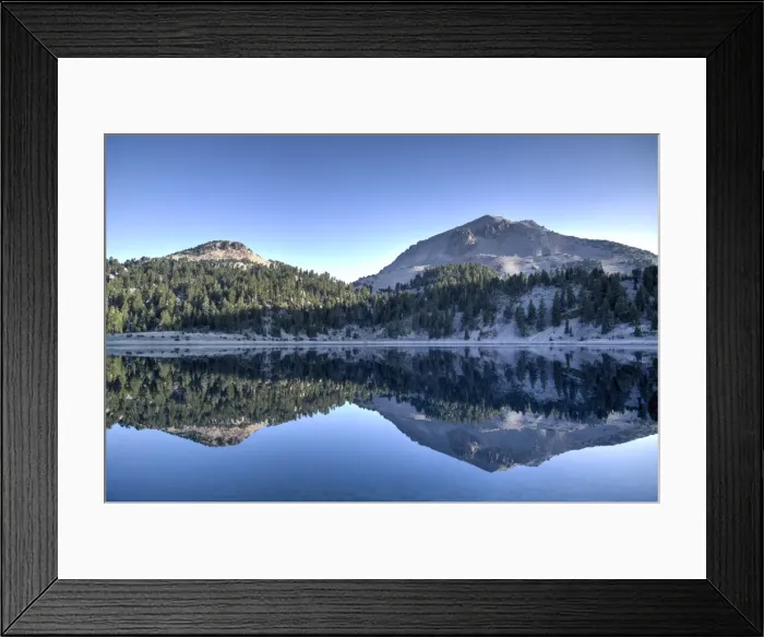 Framed Print : Lake Helen and Mount Lassen, 3187 meters, in the background, Lassen Volcanic National Park, California, United States of America, North America Framed Print : Lake Helen and Mount Lassen, 3187 meters, in the background, Lassen Volcanic National Park, California, United States of America, North America