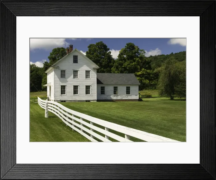 Framed Print : Hancock Shaker Village, Massachusetts, New England, United States of America, North America Framed Print : Hancock Shaker Village, Massachusetts, New England, United States of America, North America