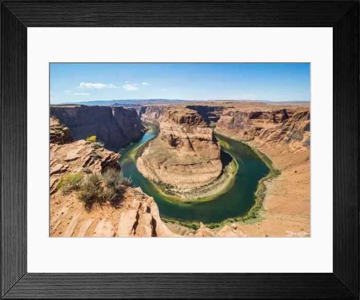 Framed Print : Horseshoe Bend on the Colorado River at the South Rim, Arizona, United States of America, North America Framed Print : Horseshoe Bend on the Colorado River at the South Rim, Arizona, United States of America, North America