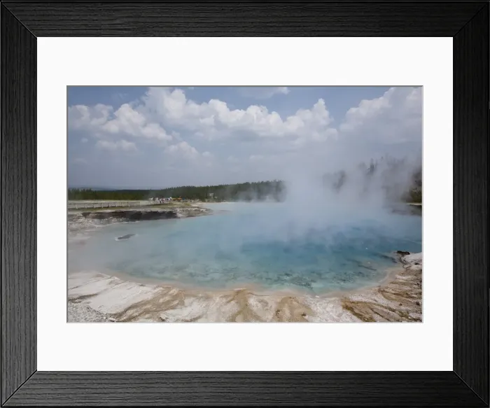 Framed Print : Excelsior Geyser Crater, Midway Geyser Basin, Yellowstone National Park, UNESCO World Heritage Site, Wyoming, United States of America, North America Framed Print : Excelsior Geyser Crater, Midway Geyser Basin, Yellowstone National Park, UNESCO World Heritage Site, Wyoming, United States of America, North America
