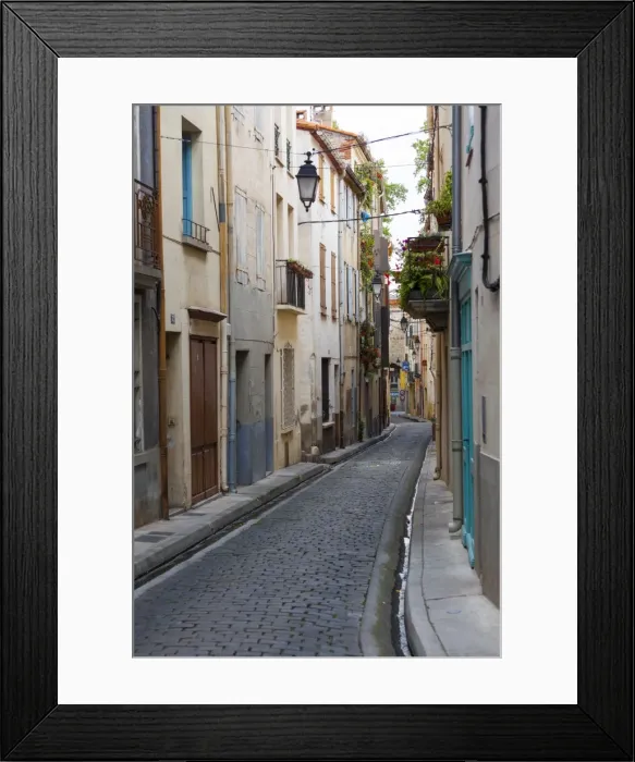 Framed Print : Old town streets, Ceret, Vallespir region, Pyrenees, France, Europe Framed Print : Old town streets, Ceret, Vallespir region, Pyrenees, France, Europe