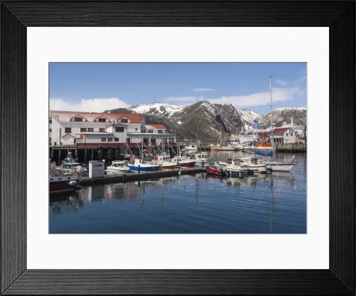 Framed Print : Brygge, Honningsvag, Finnmark, Norway, Scandinavia, Europe Framed Print : Brygge, Honningsvag, Finnmark, Norway, Scandinavia, Europe