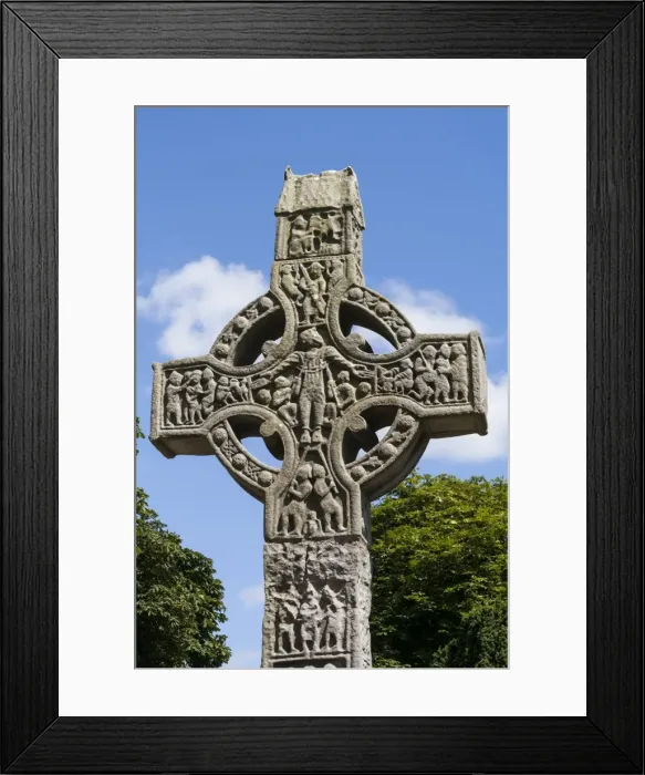 Framed Print : West cross, Monasterboice, County Louth, Republic of Ireland, Europe Framed Print : West cross, Monasterboice, County Louth, Republic of Ireland, Europe