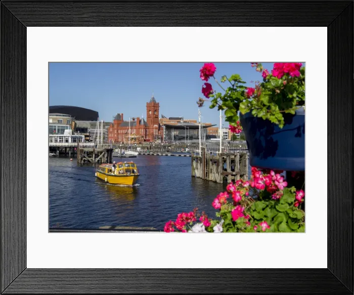 Framed Print : Pierhead building on waterfront of Cardiff Bay harbour, Glamorgan, Wales, United Kingdom, Europe Framed Print : Pierhead building on waterfront of Cardiff Bay harbour, Glamorgan, Wales, United Kingdom, Europe