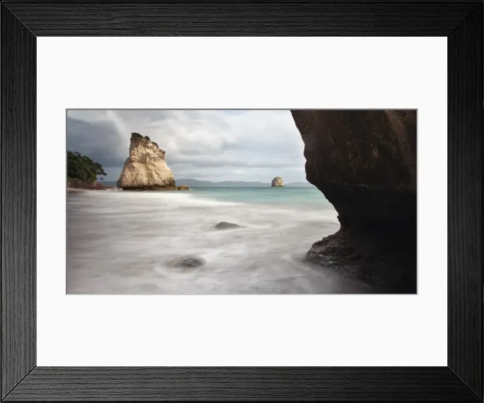 Framed Print : Rock outcrops at Cathedral Cove, Coromandel Peninsula, North Island, New Zealand, Pacific Framed Print : Rock outcrops at Cathedral Cove, Coromandel Peninsula, North Island, New Zealand, Pacific