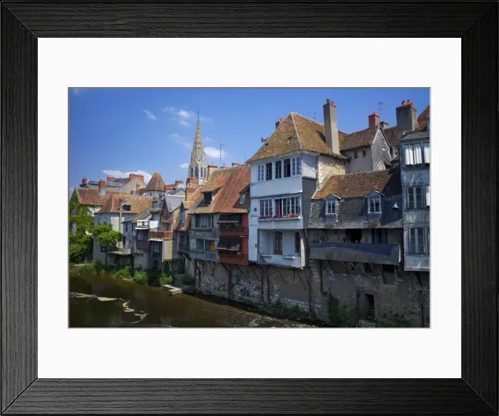 Framed Print : Argenton-sur-Creuse, Indre, Centre, France, Europe Framed Print : Argenton-sur-Creuse, Indre, Centre, France, Europe
