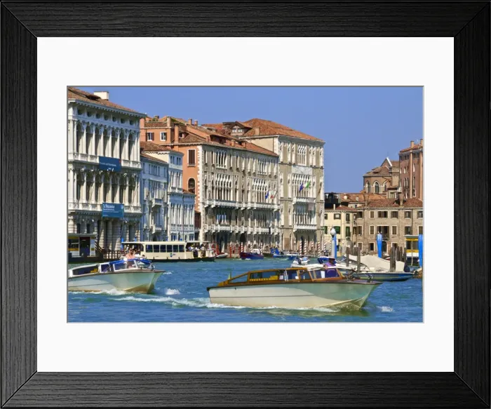 Framed Print : Ca Rezzonico palace facade and other palaces, along the Grand Canal, and boats, San Marco, Venice, UNESCO World Heritage Site, Veneto, Italy, Europe Framed Print : Ca Rezzonico palace facade and other palaces, along the Grand Canal, and boats, San Marco, Venice, UNESCO World Heritage Site, Veneto, Italy, Europe
