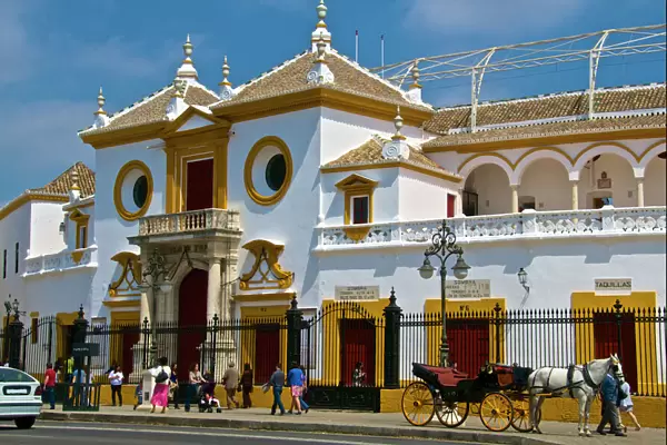 Plaza de Toros, Seville, Andalusia, Spain, Europe