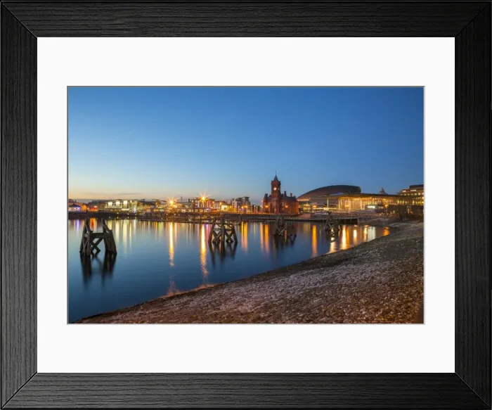 Framed Print : Cardiff Bay, Wales, U. K Framed Print : Cardiff Bay, Wales, U. K