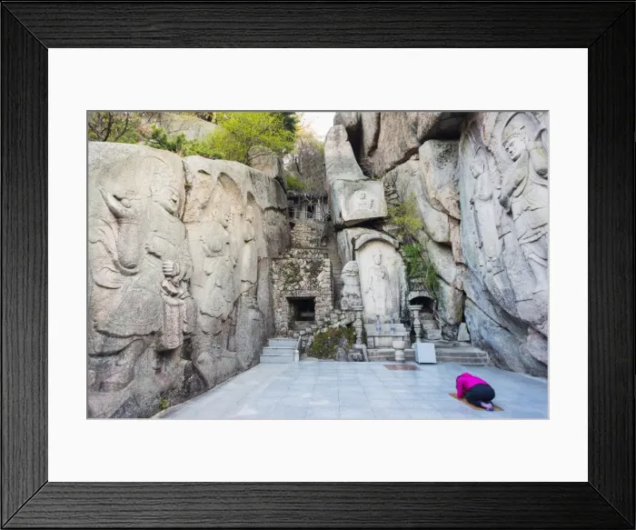 Framed Print : Seokbulsa Temple, Busan, South Korea, Asia Framed Print : Seokbulsa Temple, Busan, South Korea, Asia