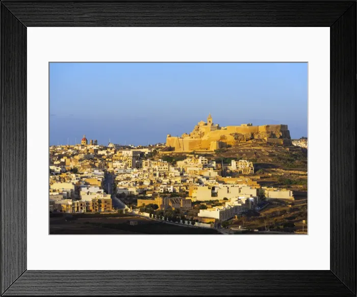 Framed Print : Il-Kastell citadel fortress, Victoria (Rabat), Gozo Island, Malta, Mediterranean, Europe Framed Print : Il-Kastell citadel fortress, Victoria (Rabat), Gozo Island, Malta, Mediterranean, Europe