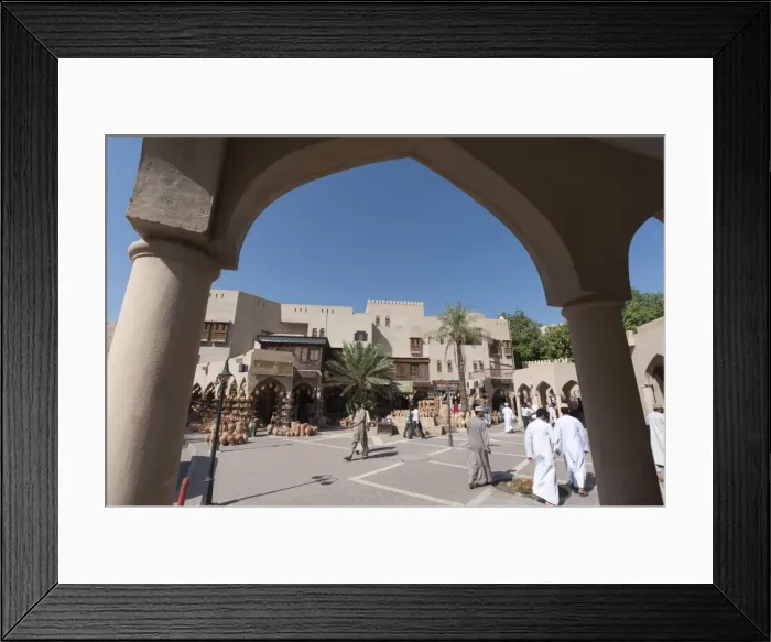 Framed Print : Pottery souk, Nizwa, Oman, Middle East Framed Print : Pottery souk, Nizwa, Oman, Middle East
